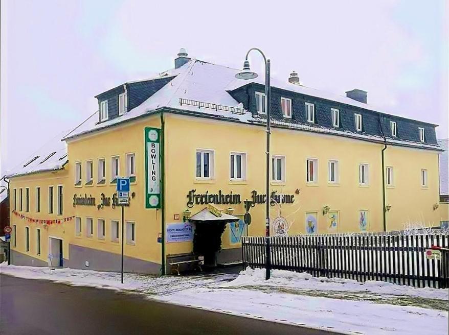 Hotel Ferienheim "Zur Krone" Oberwiesenthal Exterior foto